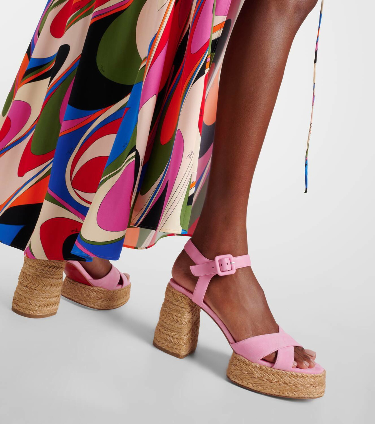 ■Christian Louboutin■Calakala 70 スエード エスパドリーユ Calakala - 70 mm エスパドリーユ - スエード - ブラック