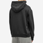 MM6 Maison Margiela Men's Glow in the Dark Number Logo Hoodie in Black