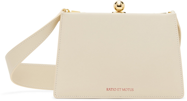 Photo: Ratio et Motus Beige Mini Twin Shoulder Bag