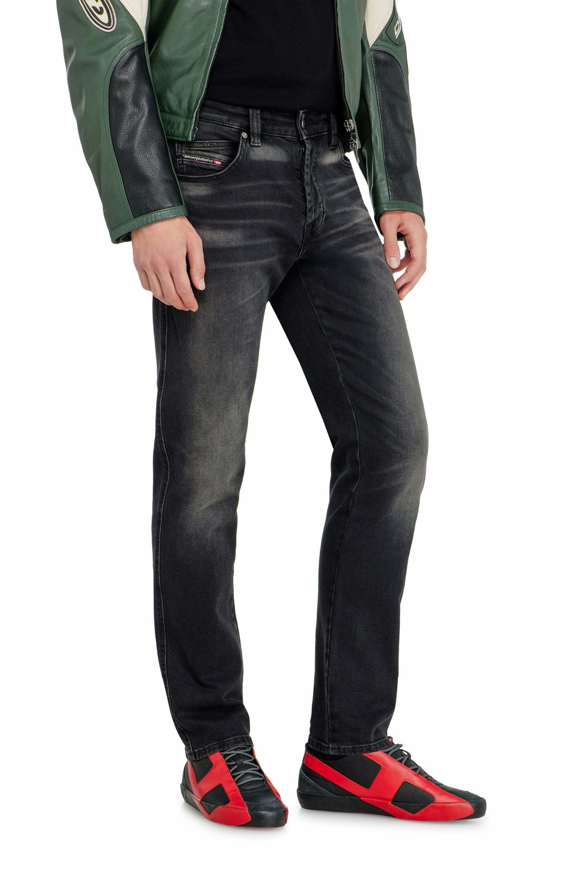 Diesel Slim Jeans Regular Waist 1993 D-Vyl - Jeans Mens in Black