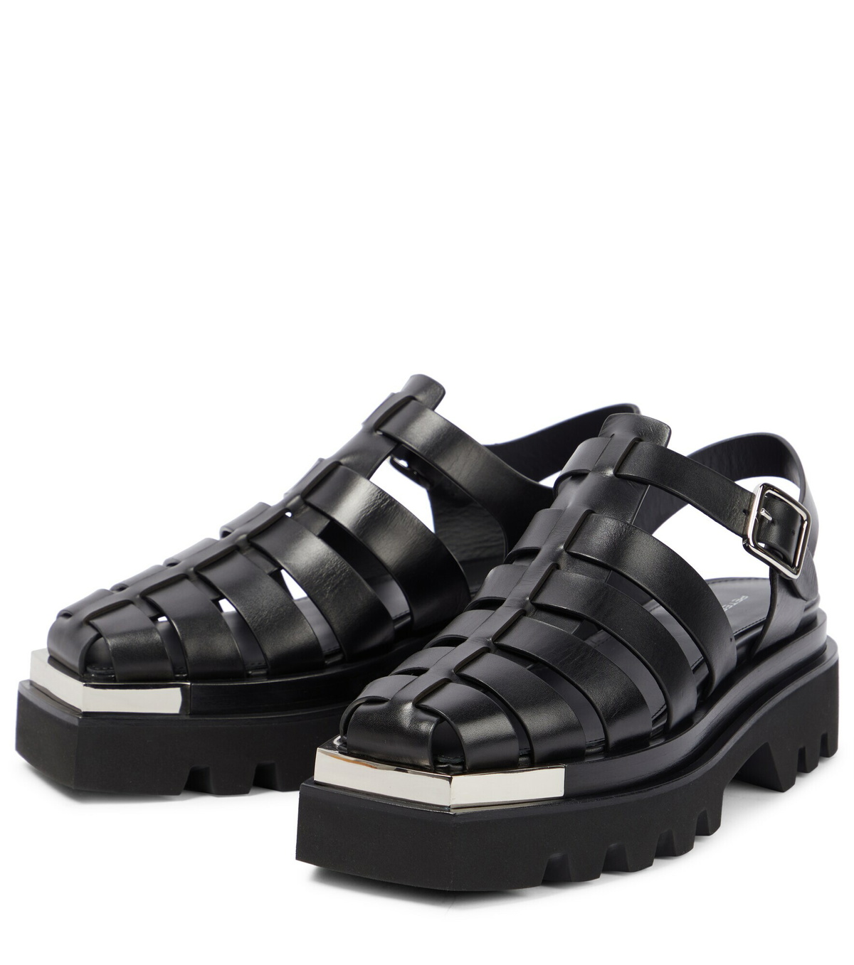 Peter Do - Leather platform sandals