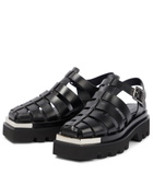 Peter Do - Leather platform sandals