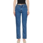 SLVRLAKE Blue Virginia Slim Jeans
