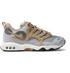 Nike - Air Terra Humara '18 Faux Leather and Mesh Sneakers - Men - Gray