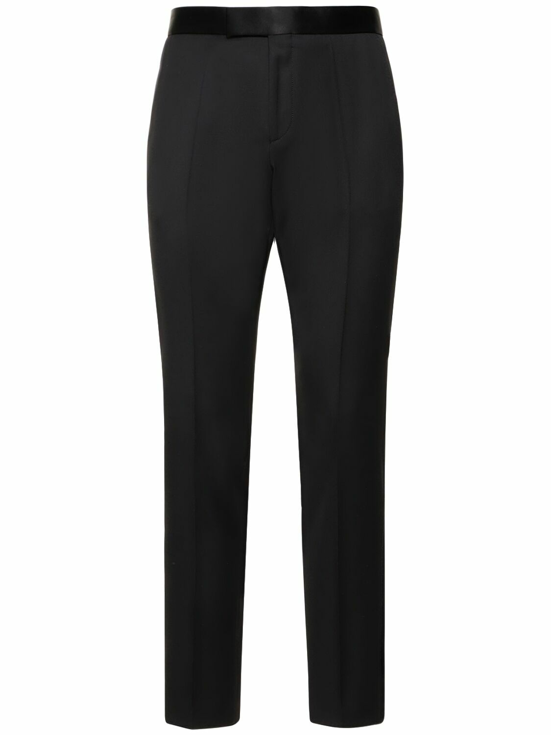 BOSS - Genius Wool Tuxedo Pants BOSS