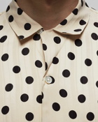 Portuguese Flannel Dots White - Mens - Shortsleeves