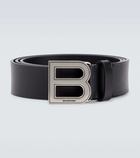 Balenciaga - Hourglass Large leather belt