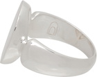 Dear Letterman Silver Wais Ring