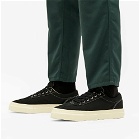 Stepney Workers Club Men's Dellow Canvas Sneakers in Black