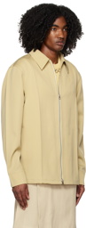 Jil Sander Tan Zip Jacket