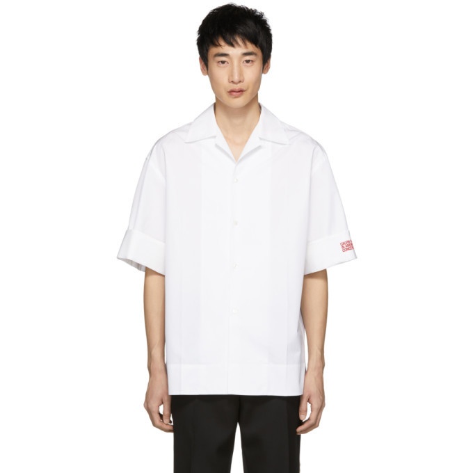 Photo: Calvin Klein 205W39NYC White Poplin Shirt