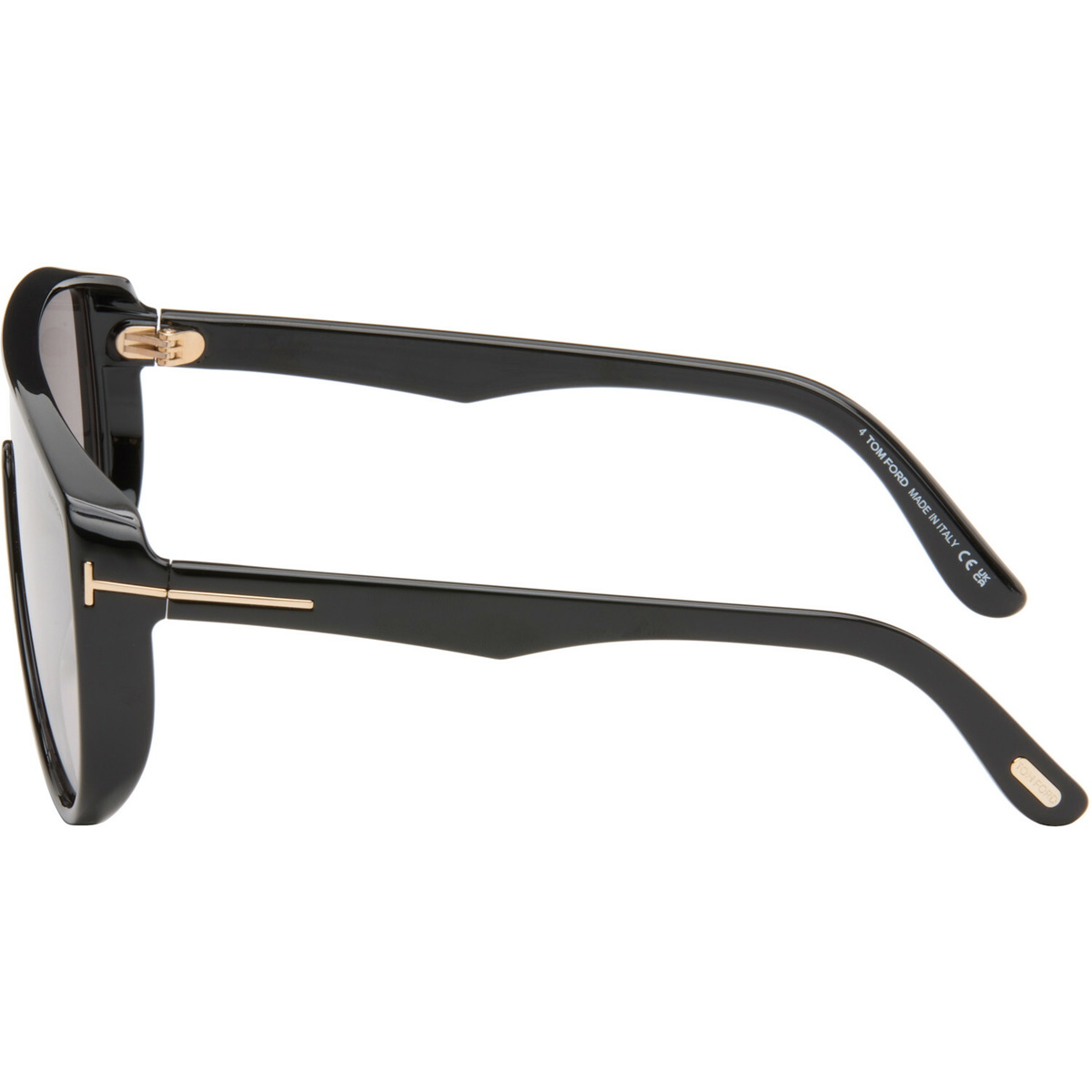 TOM FORD Black Photochromatic Achilles Sunglasses