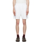 Casablanca White Towelling Shorts