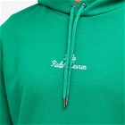 Polo Ralph Lauren Men's Chain Stitch Logo Hoodie in Kayak Green