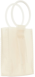 Mame Kurogouchi White Mini Sculptural Bag