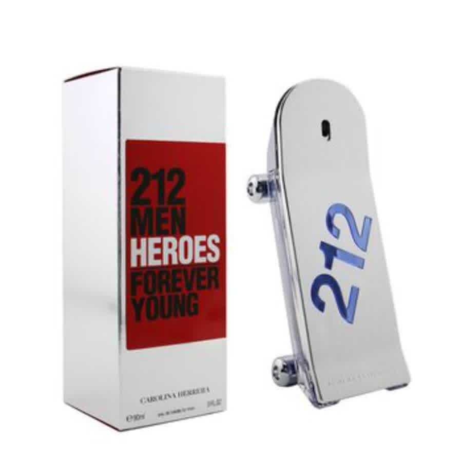 Carolina Herrera Mens 212 Heroes Forever Young EDT Spray 3 oz Fragrances 8411061972656