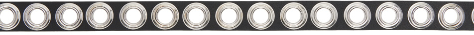 VAQUERA Black Grommet Belt
