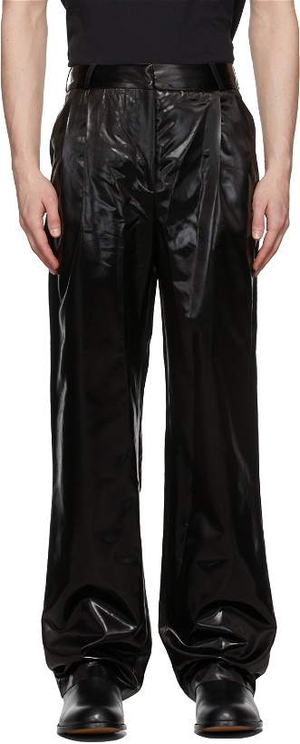 Photo: Coperni SSENSE Exclusive Black Loose Tailored Trousers