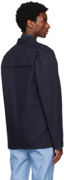 Naked & Famous Denim Navy Self-Tie Shirt