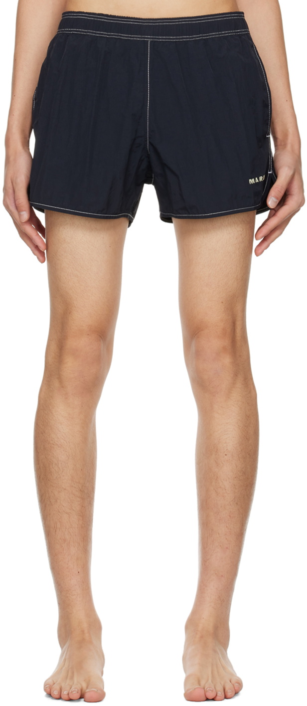 Photo: Isabel Marant Black Vicente Swim Shorts