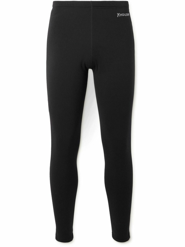 Photo: Houdini - Logo-Print Polartec® Power Stretch Pro® Ski Tights - Black
