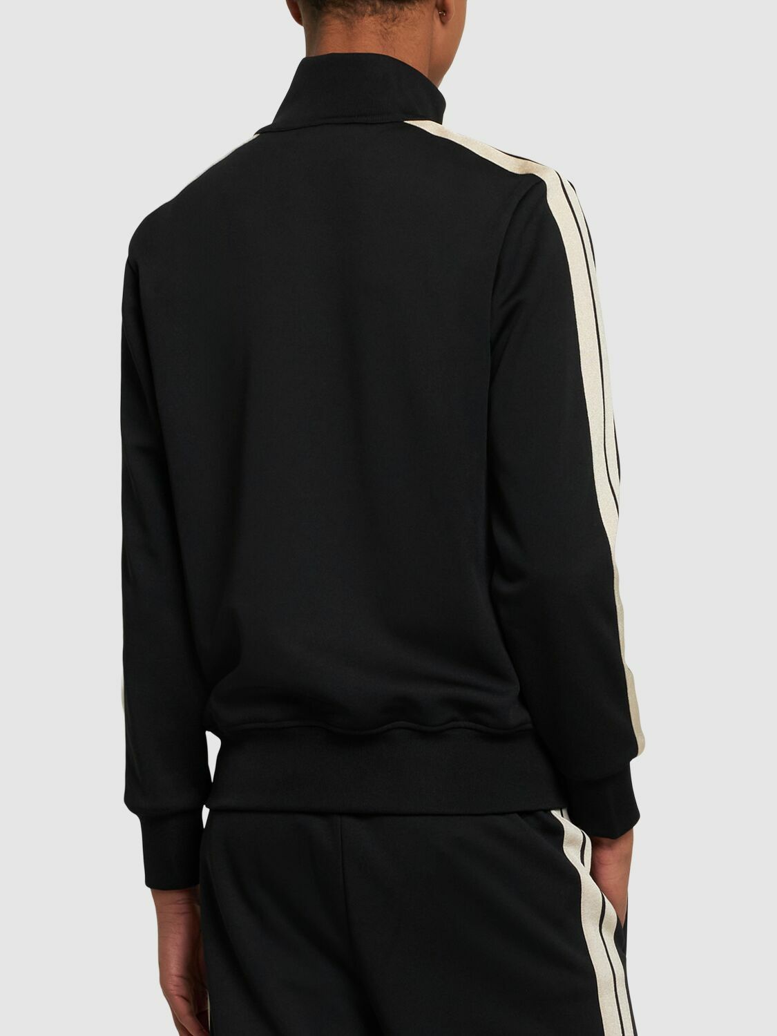 スウェット・トレーナー PALM ANGELS MONOGRAM SWEATSHIRT IN TECHNICAL FABRIC Palm Angels logo-print Cotton Sweatshirt | White | FARFETCH