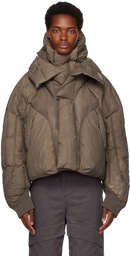 Entire Studios Brown XR Down Jacket