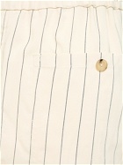 TOTEME - Relaxed Pinstriped Shorts