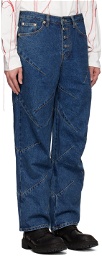 Thug Club Blue TC Pin Jeans