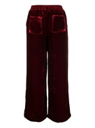 GOLDHAWK - Velvet Wide-leg Trousers