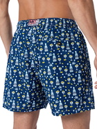MC2 Saint Barth Man Lightweight Fabric Swim-shorts Lighting Micro Fantasy With Gin Mare Print | Gin Mare Special Edition