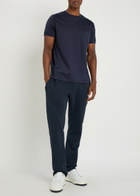 Raith Luxe Mercerised Cotton T-shirt Navy