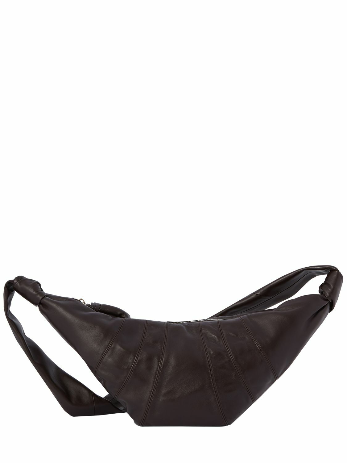 【LEMAIRE】Medium Soft Nappa Croissant Shoulder Bag Black LEMAIRE Medium Croissant Soft Nappa Shoulder Bag Lemaire