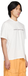 SUNNEI White Classic Mural T-Shirt