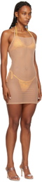 BINYA SSENSE Exclusive Beige Minidress