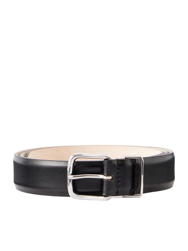 Photo: Déhanche - Jorre 2.5cm Leather Belt - Black