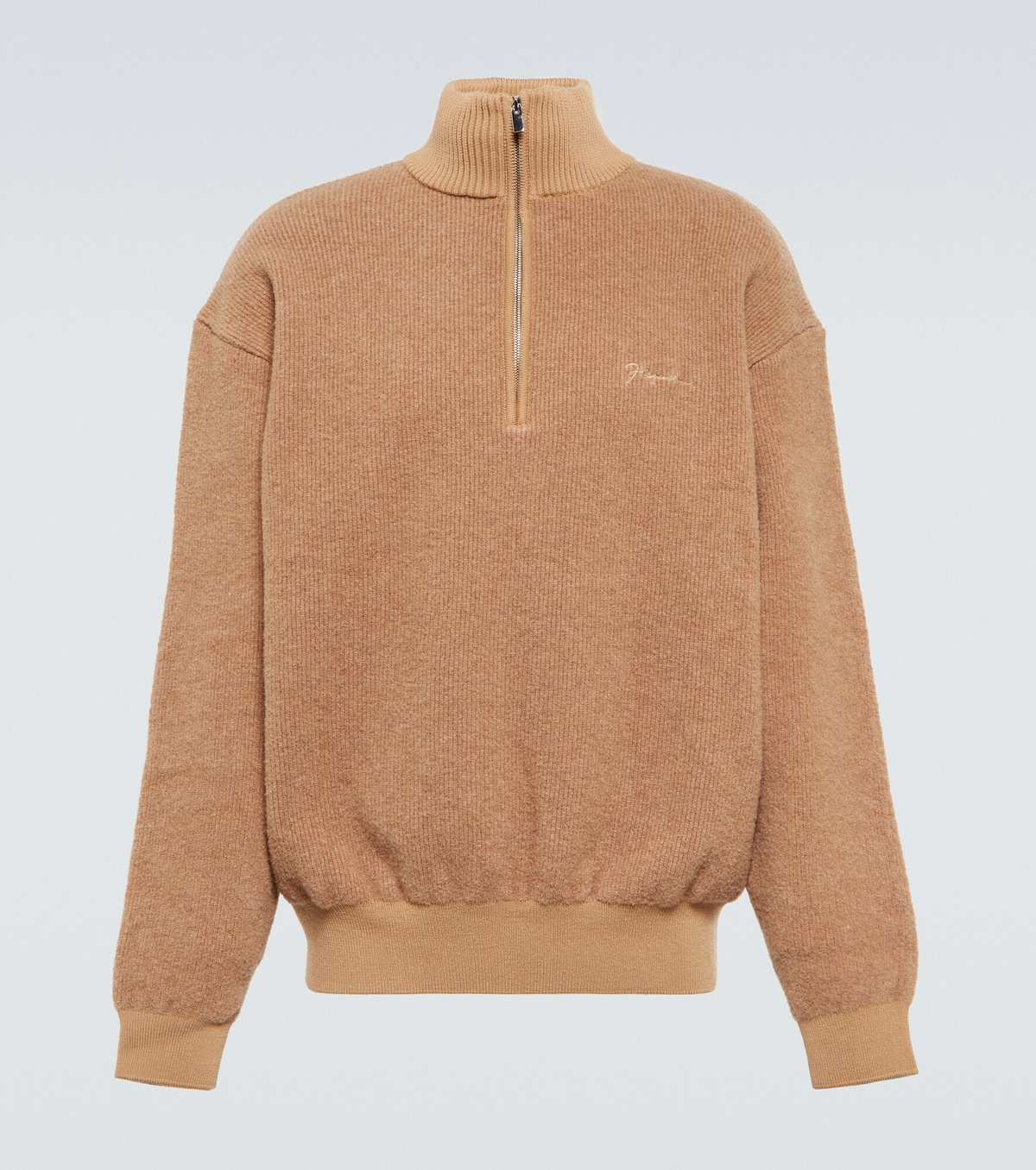 jacquemusシャギーニット JACQUEMUS La Maille Jacquemus in Beige | FWRD