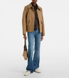 Gucci Interlocking G leather boat shoes