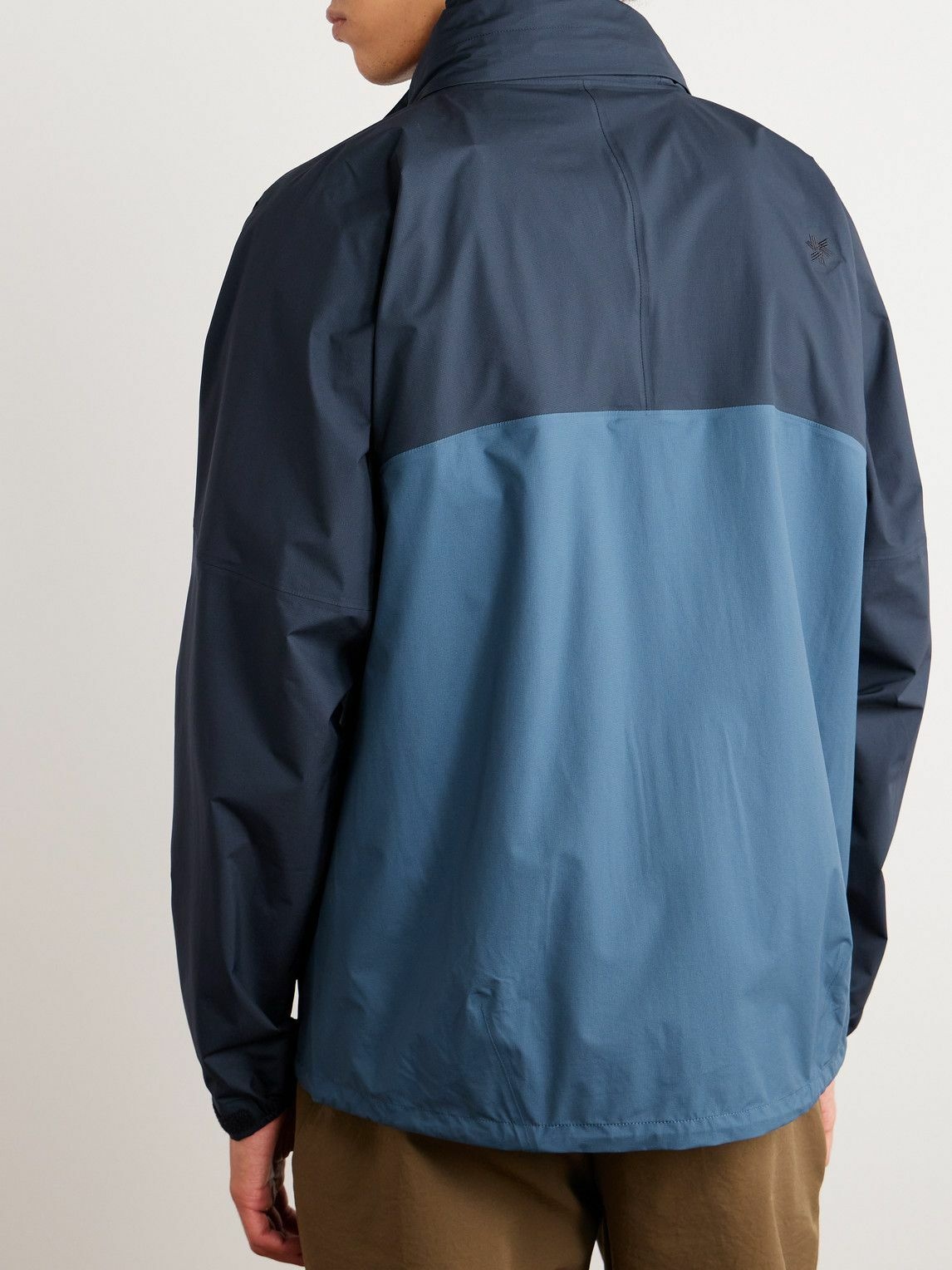 Goldwin - Two-Tone Pertex Shieldair Ripstop Jacket - Blue Goldwin