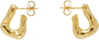 Alighieri Gold 'The Mini Link of Wanderlust Hoops' Earrings