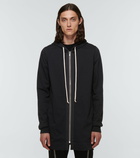 Rick Owens - Elongated cotton hoodie