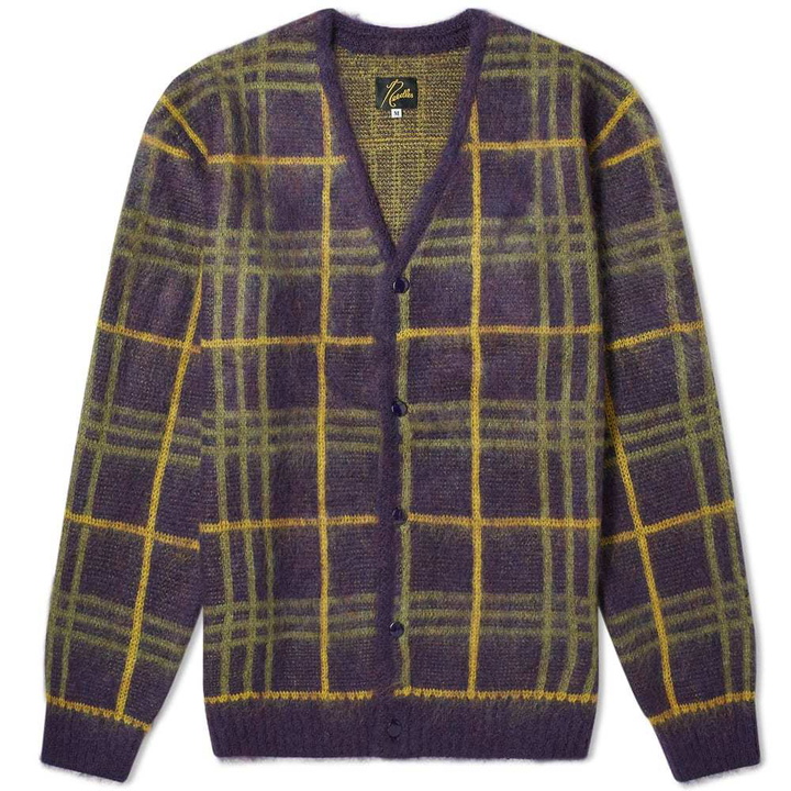 Photo: Needles Mohair Plaid Cardigan