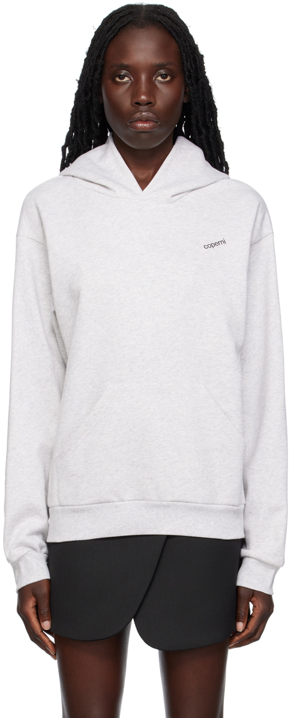 Coperni Gray Horn Hoodie Coperni