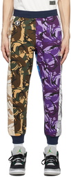 AAPE by A Bathing Ape Multicolor Camo Lounge Pants