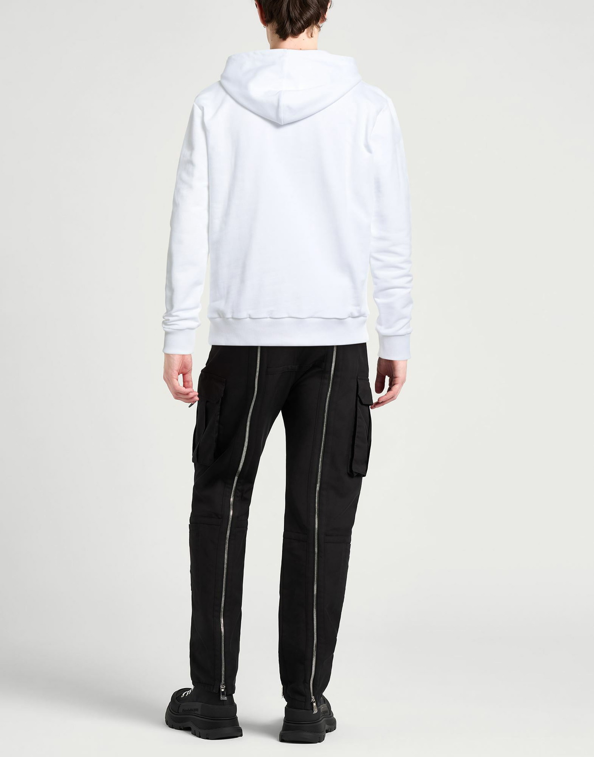 Balmain Mens Sweatshirt in White