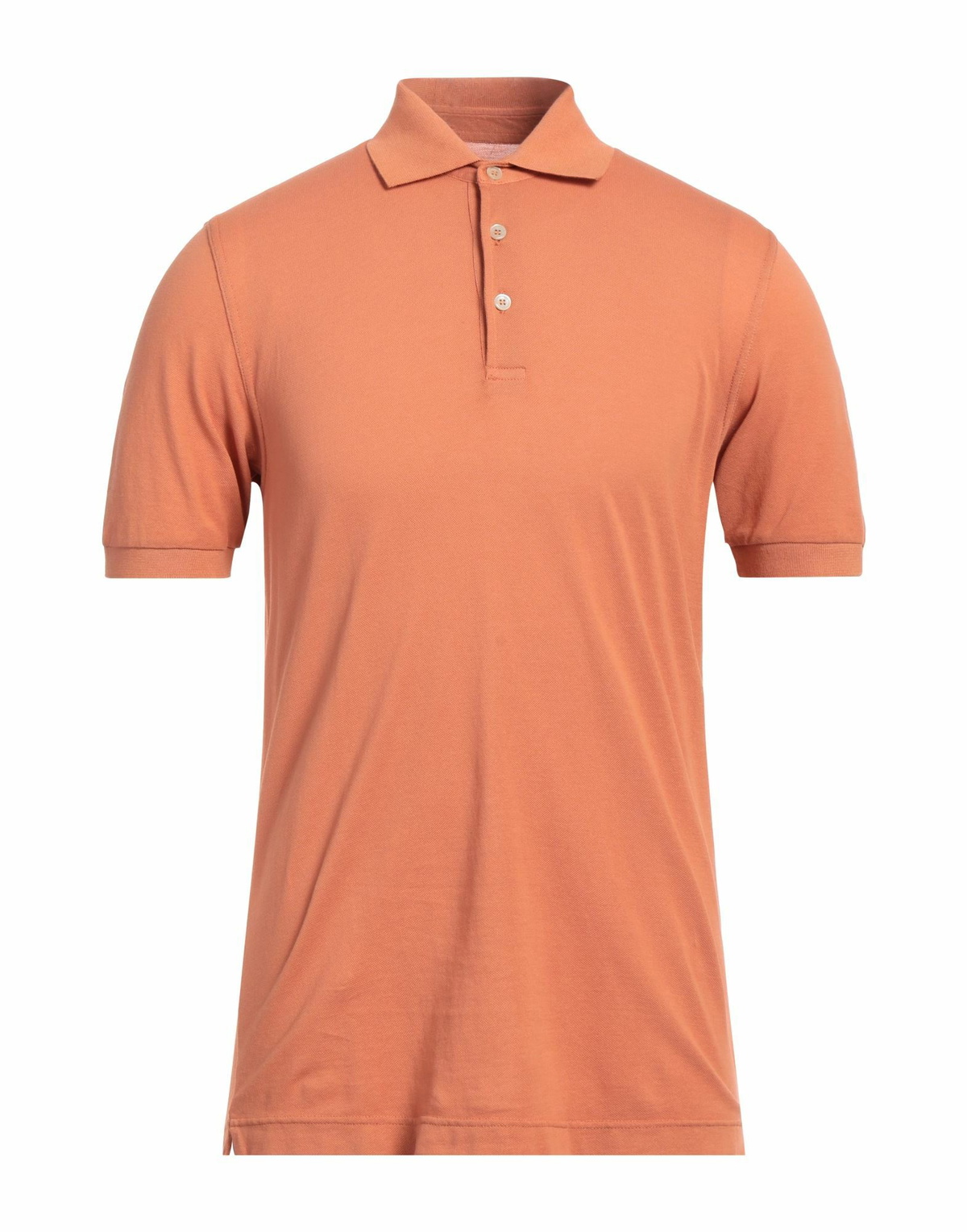 Fedeli Mens Polo shirt Rust