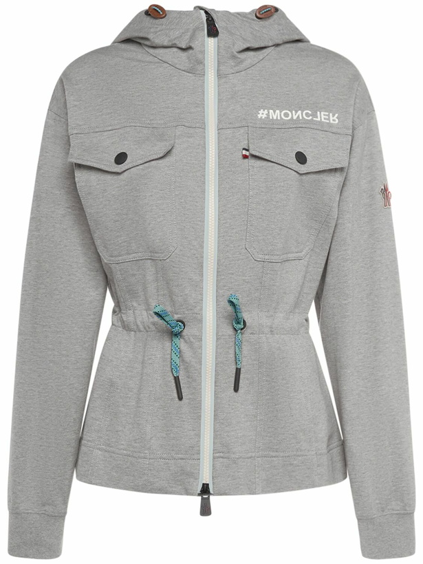 Photo: MONCLER GRENOBLE - Cotton Zip-up Hoodie