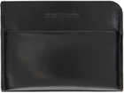 Dries Van Noten Black Embossed Card Holder