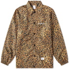 Bedwin & The Heartbreakers Men's Coach Jacket in Leopard