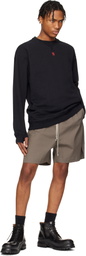 11 by Boris Bidjan Saberi Black CR4 Sweatshirt